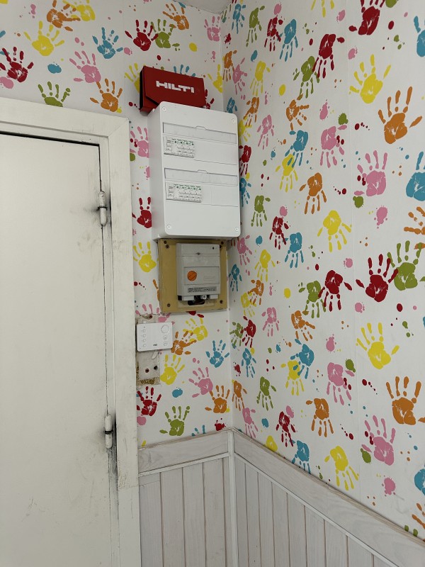 tableau électrique 2 rangées