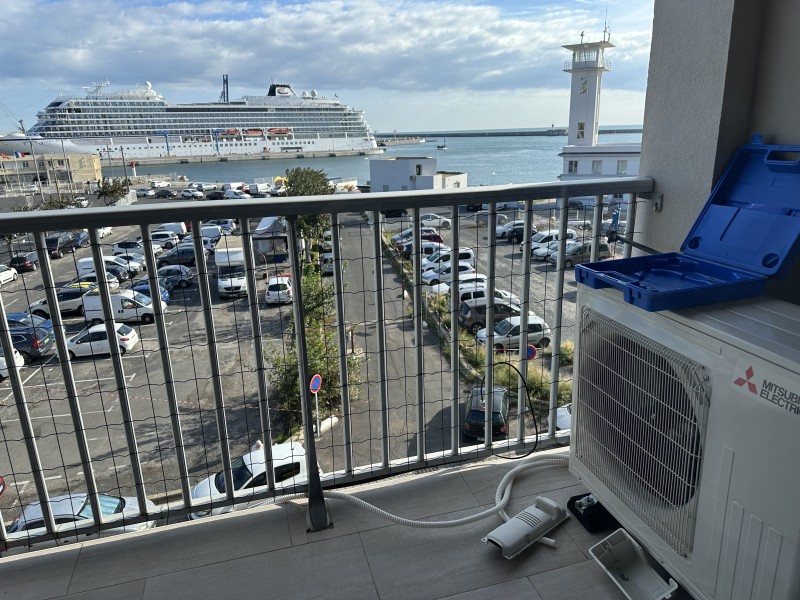 mise en service d une climatisation Mitsubishi à sete proche de Montpellier